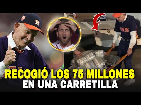 MATTRESS MACK CARGO LOS MILLONES DE DÓLARES EN UNA CARRETILLA, HOUTON ASTROS - MLB BASEBALL