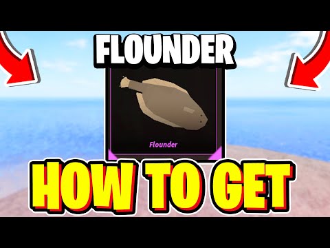 How To CATCH FLOUNDER In Fisch! Roblox