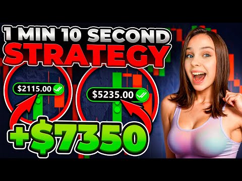 🕦1 MIN 10 SECOND TRADING STRATEGY - Binary Options Strategy | Pocket Option Strategy | Pocket Option