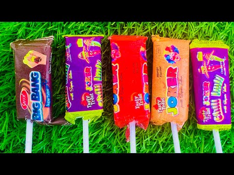 Some popular Candies in the World | New Milk Bottle | mini Cooking | Ice Cream Pop It | Asmr Coca