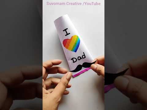 Beautiful chocolate gift | Father’s Day chocolate | Father’s Day | #chocolate #shorts #youtubeshorts