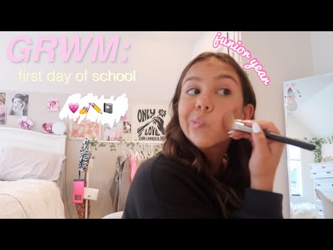 GRWM: first day of high school (junior year)