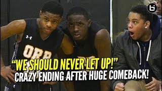 Chase Adams, Orr Academy CRAZY Finish! "WE SHOULD NEVER LET UP!" Highlights vs NLCP