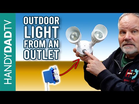 How to add an Outdoor Light from Outlet