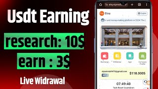 Top USDT Earning Sites for 2024 | Earn Free USDT Daily | Earn Free USDT Instantly | Online Income