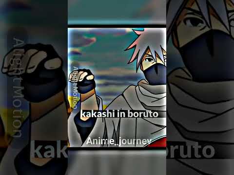 kakashi then vs now #anime#editz#kakashi#naruto#shippuden#naruto