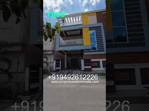 TS95 167 SQ YD G+1 4BHK INDEPENDENT HOUSE FOR SALE @KAPRA HYDERABAD  #home #housedirection ELEVATION