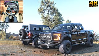 Forza Horizon 5 Convoy - FORD BRONCO & FORD F150 RAPTOR | Offroading gameplay | Logitech G29