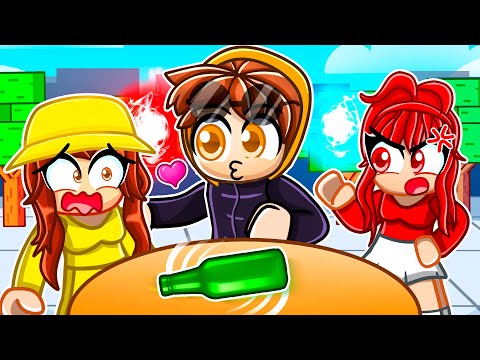 Playing SPIN THE BOTTLE with My CRUSH in Strongest Battlegrounds!