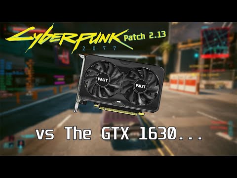 GTX 1630 - Cyberpunk 2077 2.13 - 1080p, FSR, Frame Gen - Can This GPU Handle It?