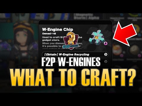 Which F2P W-Engines Are Worth Crafting in Zenless Zone Zero? (Gadget Store W Engine Chip Guide)