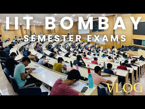 Exam Day at IIT Bombay vlog 🙇 😳