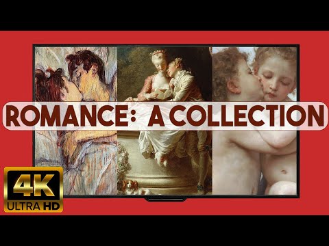 ROMANCE: A COLLECTION | 4K VINTAGE ART SCREENSAVER | Famous Romantic Paintings for Valentine’s Day