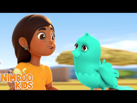 Chidiya Rani, चिड़िया रानी, Bird Song, Kids Rhymes by Nimboo Kids