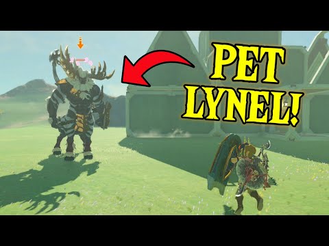 Link Adopts a LYNEL! | Zelda: Tears of the Kingdom