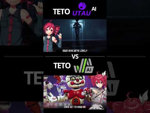 FNAF join us for a bite UTAU ai Vs Synthesizer V Part 1  #fnaf #sisterlocation #kasaneteto  #重音テト