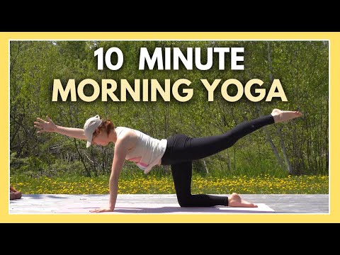 10 min Morning Yoga Flow - Sweet & Gentle Morning Yoga Routine