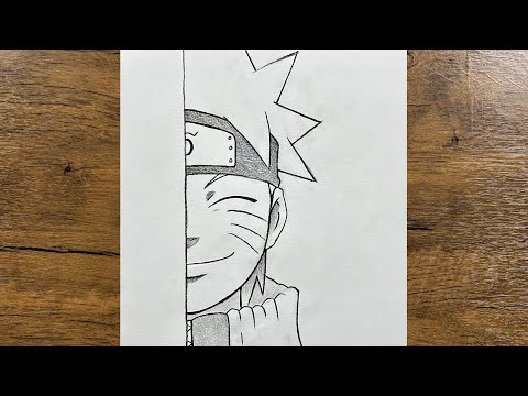 Easy Naruto uzumaki drawing for beginners | how to draw Naruto uzumaki easy step-by-step