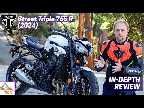 The 2024 Triumph Street Triple 765 R is a Class Leading, Sporty Bargain (under $10k)