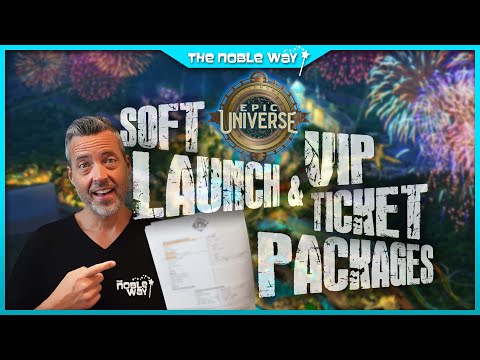 Epic Universe Soft Launch, Ticket Prices, VIP Vacation Packages, Annual Passes, & Opening Date!