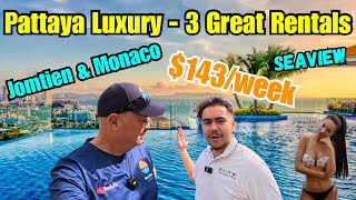 $20/day LUXURY? 3 Super PATTAYA Rentals in RIVIERA Jomtien & MONACO 🇹🇭