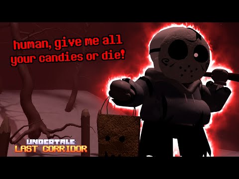 THIS CHARACTER VERY FUN!!! Undertale Last Corridor LittleHorror Sans Skin Gameplay