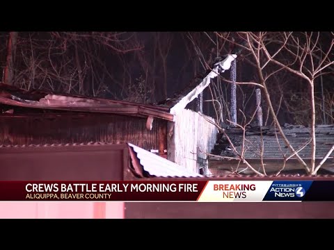 Overnight fire in Aliquippa