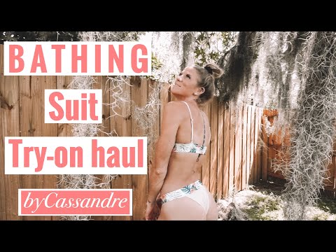 BATHING SUIT TRY-ON HAUL | byCassandre