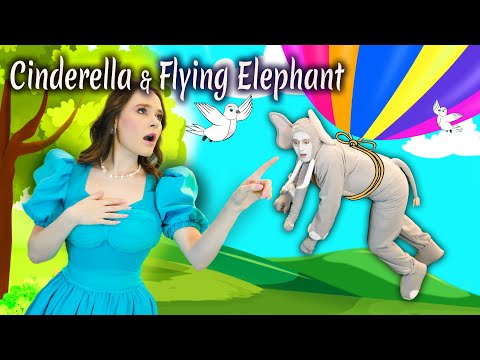 Cinderella and the Flying Elephant and more.. 🐘🐸 | Bedtime Stories for Kids in English | Fairy Tales