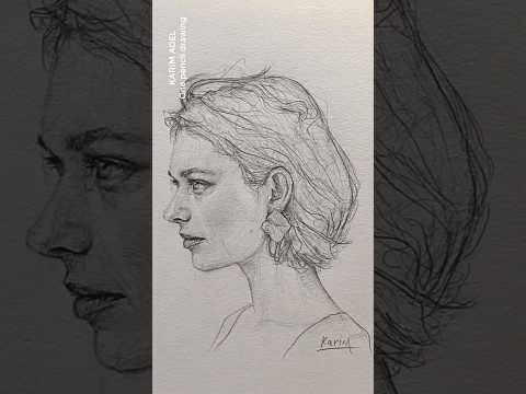 The Loomis Method for Drawing Faces #portraitdrawing #drawingtutorial