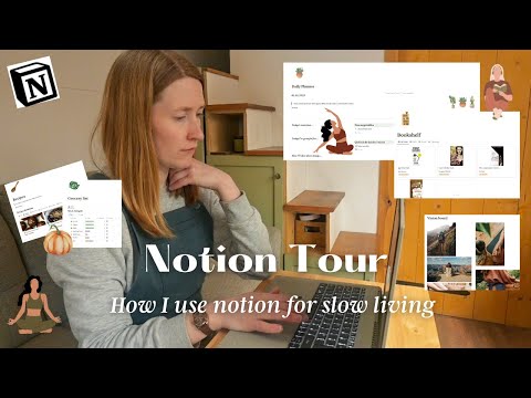 How I plan my SLOW LIFE in Notion