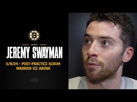 Swayman Speaks Ahead of First Game Against Ullmark