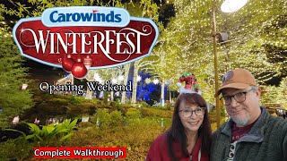 Carowinds Winterfest 2024 | Full Walkthrough