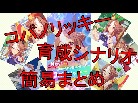 【ウマ娘】コパノリッキー育成シナリオ簡易まとめ【A.I. VOICE】