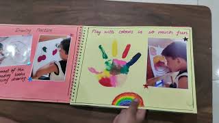 Summer Holiday Memory Book Idea For Class 1