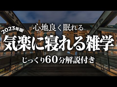 【睡眠導入】気楽に寝れる雑学【リラックス】とても深い睡眠へ招待します♪