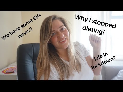 *UPDATE* WHY I QUIT THE CAMBRIDGE DIET? | LOCKDOWN | WE HAVE SOME BIG NEWS!!