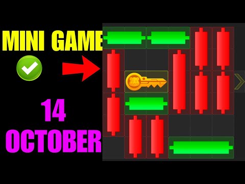 14 October 🔴🎯🤯Live Hamster Kombat Daily Mini-Game Puzzle Solved #hamstercombat #minigame#minipuzzle