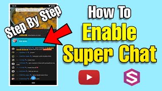 How To Enable Super Chat On Youtube 2021 | Step By Step