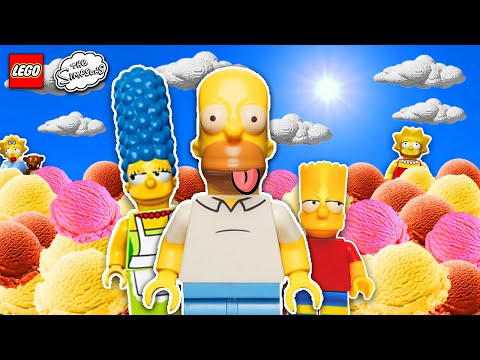 Lego Simpsons | Homer’s Ice Cream Dreams