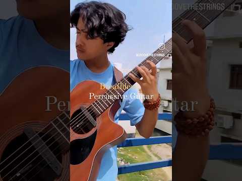 Breathless on Guitar 🔥 #fingerstyle #shankarmahadevan #javedakhtar #hindisong