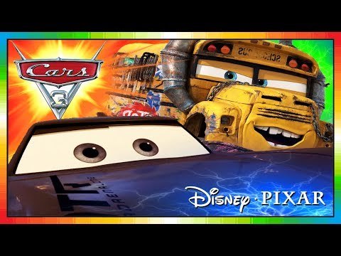 CARS 3: Driven to Win ★ JACKSON STORM & MISS FRITTER ★ Arabalar 3 ★ Auta 3 ★ Bílar 3 ★ Mașini 3