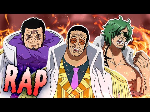 Kizaru, Fujitora & Ryokugyu Rap || "Admirals II" - Shwabadi ft. Rustage & Connor Quest! [One Piece]