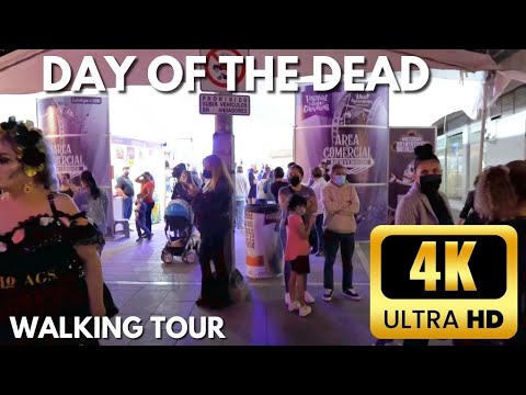 Day of The Dead 4K Walking Virtual Tour