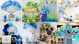 💙🎉150➕Creative Theme Based Birthday Decoration ideas for Baby Boy/Birthday Decoration Ideas at Home