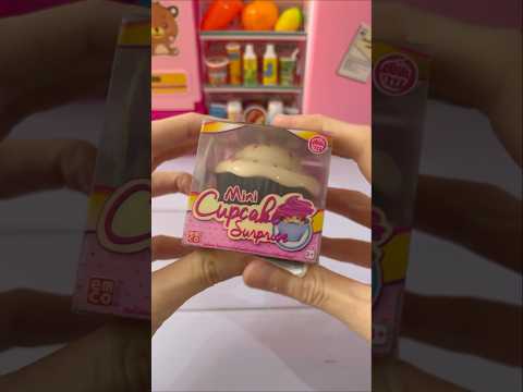 Satisfying with unboxing mini cupcake surprise 🎁 #shorts #viral