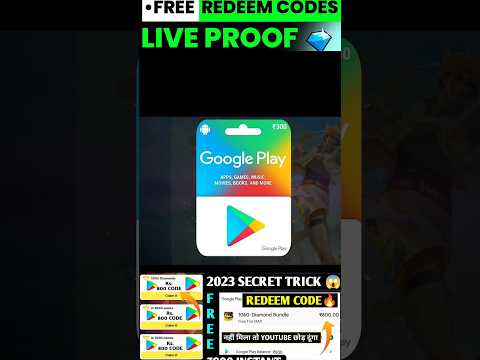 Free Redeem code | Free Google play Redeem code trick 😨 | free redeem code app #shorts