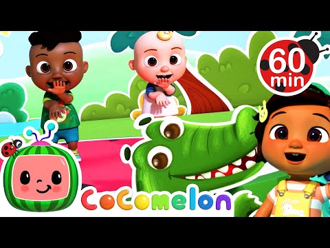 Mister Dinosaur | with Nina and JJ | Cocomelon Nursery Rhymes for Kids