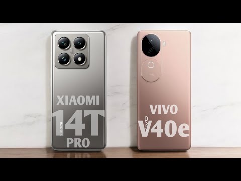 Xiaomi 14t Pro vs Vivo v40e | 14t pro vs v40e | specs and review 🔥