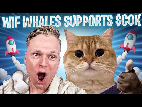 $WIF Whale is Spotted Apeing $COK (Cat Own Kimono)!